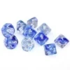 Nebula Poly D10 Drk Blue/White (10) -game Shop CHX27266