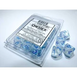 Borealis D10: Luminary Icicle/Light Blue Numbers (10)
