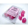 Borealis D10: Luminary Pink/Silver Numbers (10) -game Shop CHX27384