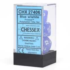 Frosted: Poly Blue/White Set (7)