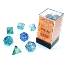 7-set Cube Luminary Nebula Oceanic With Gold