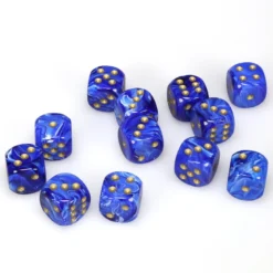 Vortex 16mm D6 Blue/Gold Block (12)