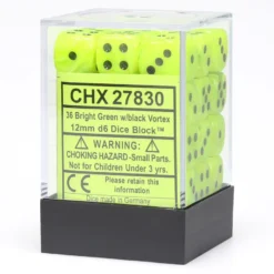 Vortex 12mm D6 Bright Green/Black (36)