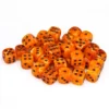 Vortex 12mm D6 Orange/Black Block (36) -game Shop CHX27833