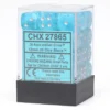 Cirrus 12mm D6 Aqua/Silver (36) -game Shop CHX27865