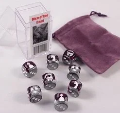 Dice Of The Dead: D6 With Dice Bag (8)