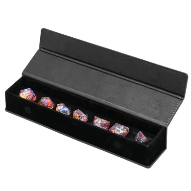 Foam Brain Games: Magnetic Dice Vault - Black Leatherette 3 Foam Brain Games: Magnetic Dice Vault - Black Leatherette