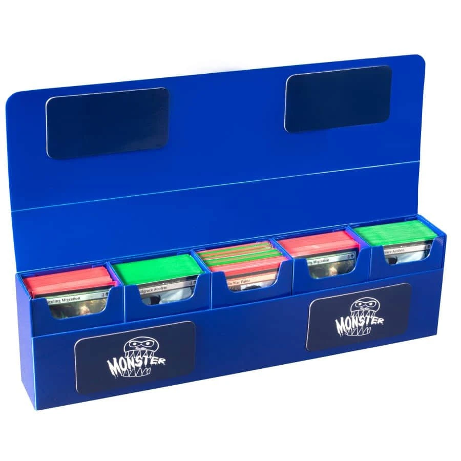 Monster Protectors: Hydra 5-Compartment Deck Box - Blue 3 Monster Protectors: Hydra 5-Compartment Deck Box - Blue
