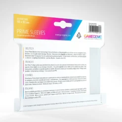 Gamegenic Prime White Card Sleeves (100) -game Shop GG1017a