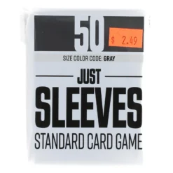 Gamegenic Just Sleeves Black (50)