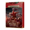 Warscroll Cards: Blades Of Khorne -game Shop My project 7