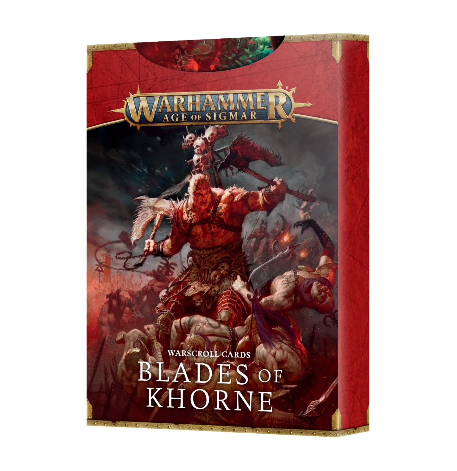 Warscroll Cards: Blades Of Khorne 3 Warscroll Cards: Blades Of Khorne