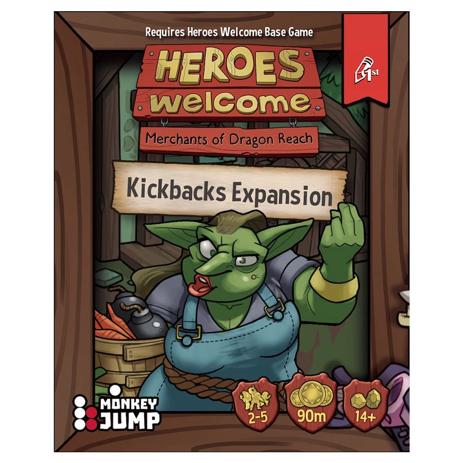 Heroes Welcome: Kickbacks Expansion 3 Heroes Welcome: Kickbacks Expansion