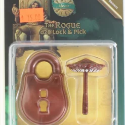 The Rogue: Lock And Pick D20 - Bronze