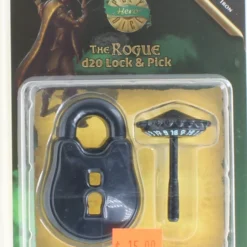 The Rogue: Lock And Pick D20 - Iron