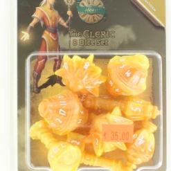 The Cleric: 8 Dice Set - Sun Storm