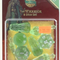 The Warrior: 8 Dice Set - Wraith