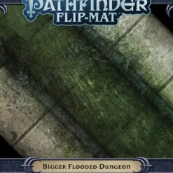 Pathfinder 2E RPG: Flip-Mat - Bigger Flooded Dungeon