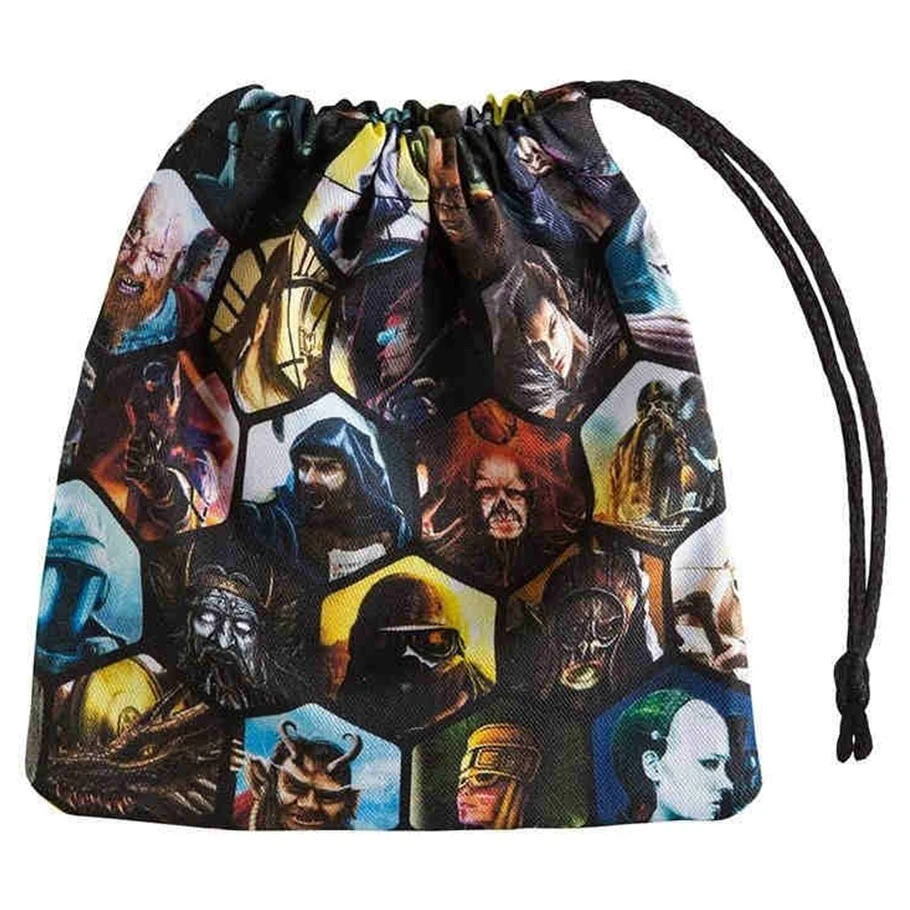 Dice Bag: Branded Fullprint 3 Dice Bag: Branded Fullprint