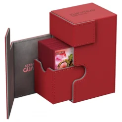 Flip'N'Tray Deck Case 80+: Standard Size Xenoskin - Red -game Shop UGD010223c