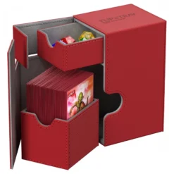 Flip'N'Tray Deck Case 80+: Standard Size Xenoskin - Red -game Shop UGD010223e