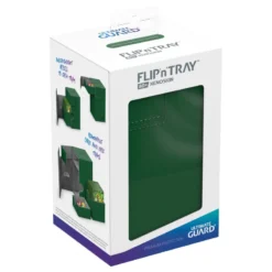 Flip'N'Tray Deck Case 80+: Standard Size Xenoskin - Green