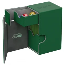 Flip'N'Tray Deck Case 80+: Standard Size Xenoskin - Green -game Shop UGD010225f