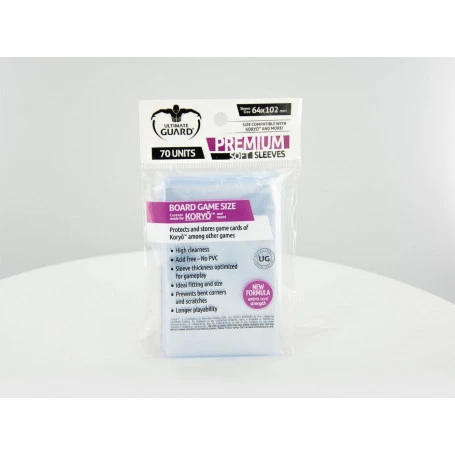 Ultimate Guard: Premium Soft Board Game Sleeves - Koryo (70) 3 Ultimate Guard: Premium Soft Board Game Sleeves - Koryo (70)