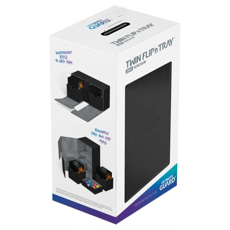 Twin Flip'n'Tray: 200+ XenoSkin - Black 3 Twin Flip'n'Tray: 200+ XenoSkin - Black