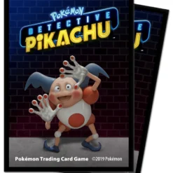 Ultra Pro Deck Protectors: Pokémon - Detective Pikachu: Mr. Mime (65)
