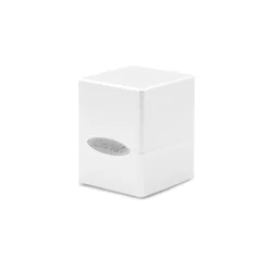 Deck Box Satin Cube Arctic White