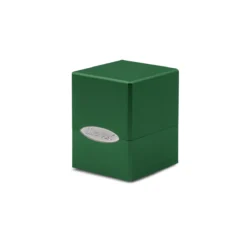 Deck Box Satin Cube Forest Green