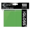 Lime Green (100) Eclipse Gloss Ultra-Pro Deck Protectors -game Shop ULP15606
