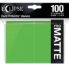 Ultra Pro Deck Protectors: Eclipse Matte: Lime Green (100)