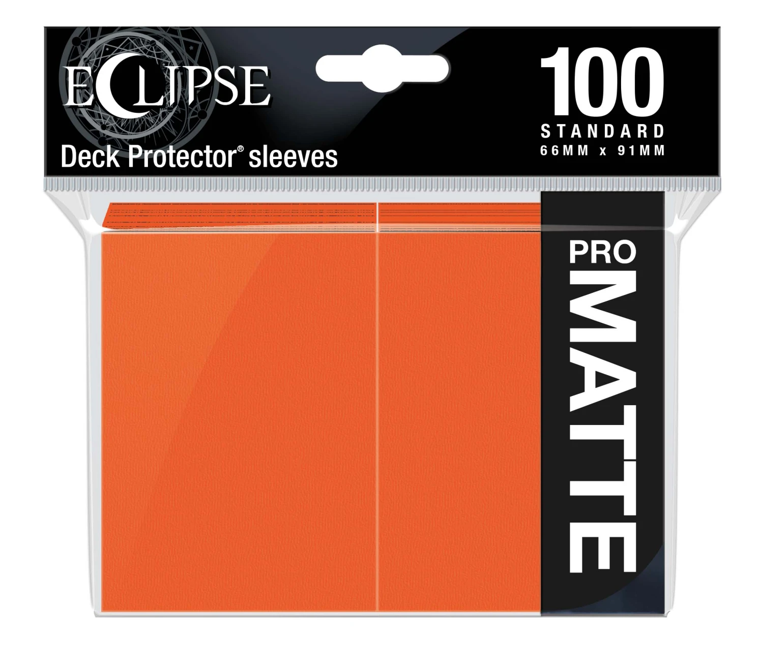 Ultra Pro Deck Protectors: Eclipse Matte: Pumpkin Orange (100) 3 Ultra Pro Deck Protectors: Eclipse Matte: Pumpkin Orange (100)