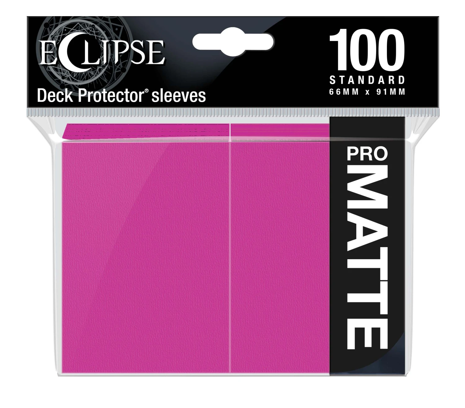 Ultra Pro Deck Protectors: Eclipse Matte: Hot Pink (100) 3 Ultra Pro Deck Protectors: Eclipse Matte: Hot Pink (100)