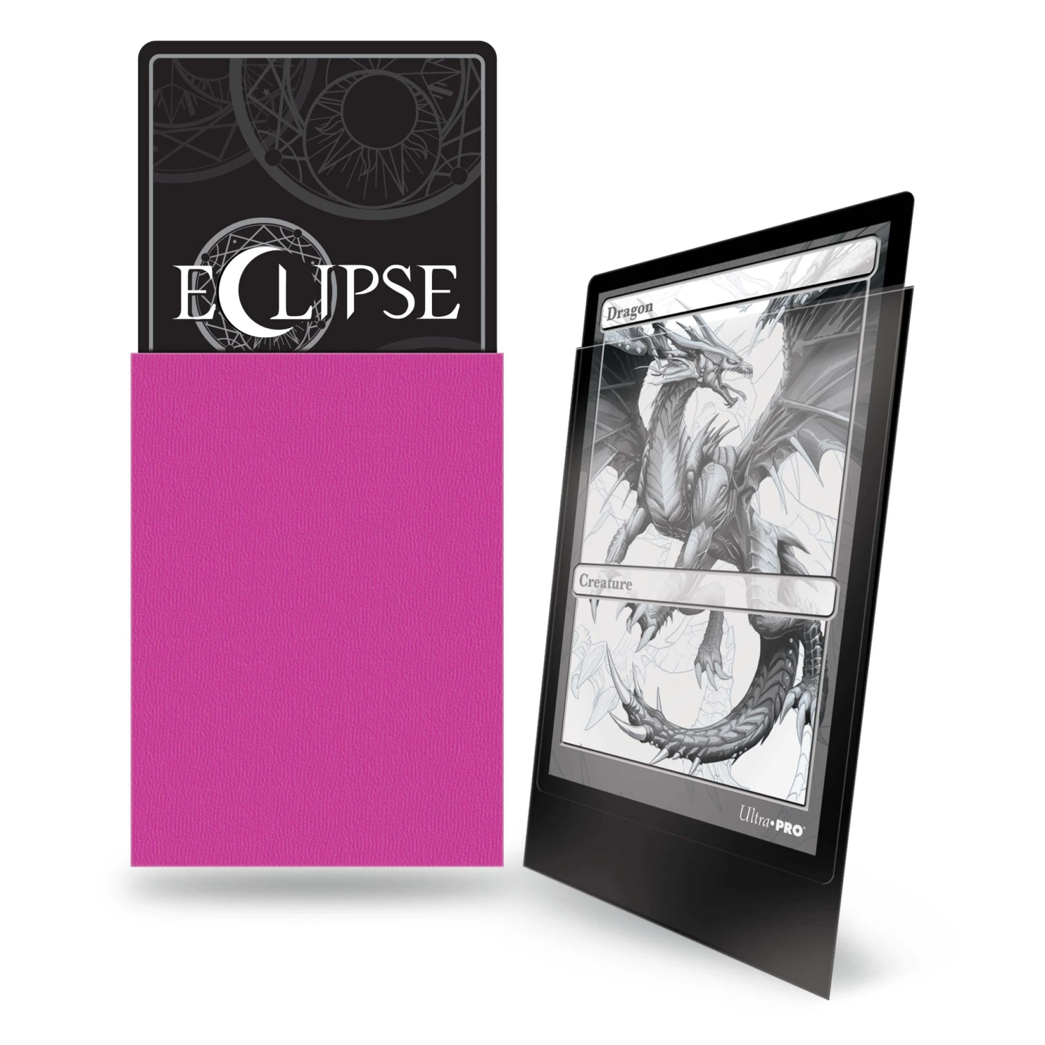 Ultra Pro Deck Protectors: Eclipse Matte: Hot Pink (100) 4 Ultra Pro Deck Protectors: Eclipse Matte: Hot Pink (100) - Image 2