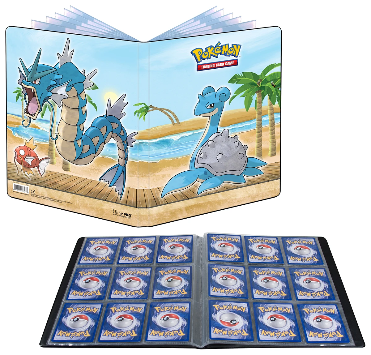 Ultra Pro 9-Pocket Portfolio: Pokémon Gallery Series - Seaside 3 Ultra Pro 9-Pocket Portfolio: Pokémon Gallery Series - Seaside