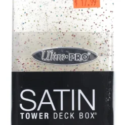 Deck Box: Satin Tower - Glitter (Clear)