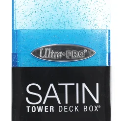 Deck Box: Satin Tower - Glitter (Blue)