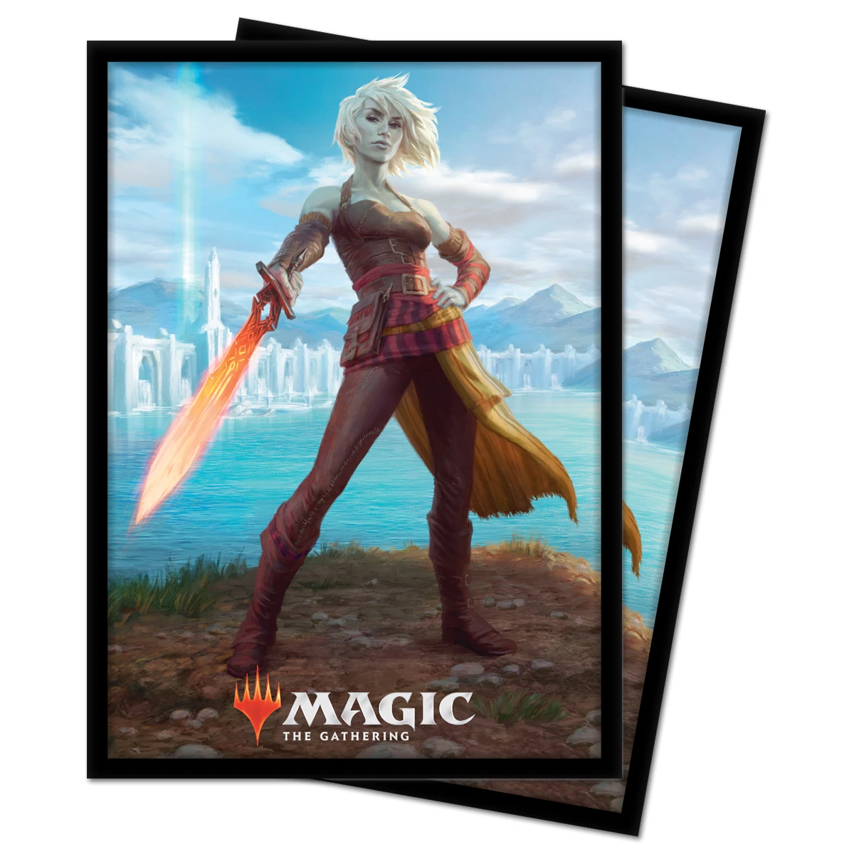 Ultra Pro Deck Protectors: Zendikar Rising - Nahiri, Heir Of The Ancients (100) 3 Ultra Pro Deck Protectors: Zendikar Rising - Nahiri, Heir Of The Ancients (100)