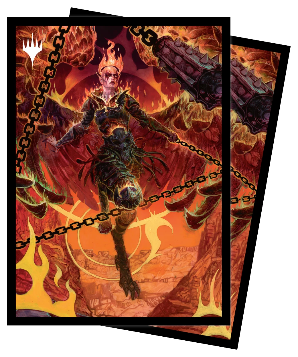Ultra Pro Deck Protectors: Adventures In The Forgotten Realms - Zariel, Archduke Of Avernus (100) 3 Ultra Pro Deck Protectors: Adventures In The Forgotten Realms - Zariel, Archduke Of Avernus (100)