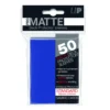 Ultra Pro Deck Protectors: Pro-Matte - Blue (50) -game Shop ULP82653