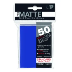 Ultra Pro Deck Protectors: Pro-Matte - Blue (50)
