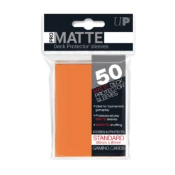 Ultra Pro Deck Protectors: Pro-Matte - Orange (50)