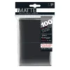 Ultra Pro Deck Protectors: Pro-Matte - Black (100) -game Shop ULP84515