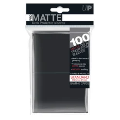 Ultra Pro Deck Protectors: Pro-Matte - Black (100)