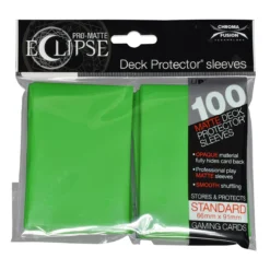 Lime Green PRO-Matte Eclipse Deck Protectors (100)