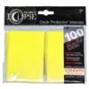 Lemon Yellow PRO-Matte Eclipse Deck Protectors (100) -game Shop ULP85608