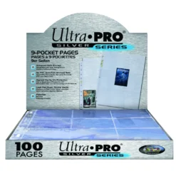 Ultra Pro: Silver Series - 9-Pocket Topload Pages (100)